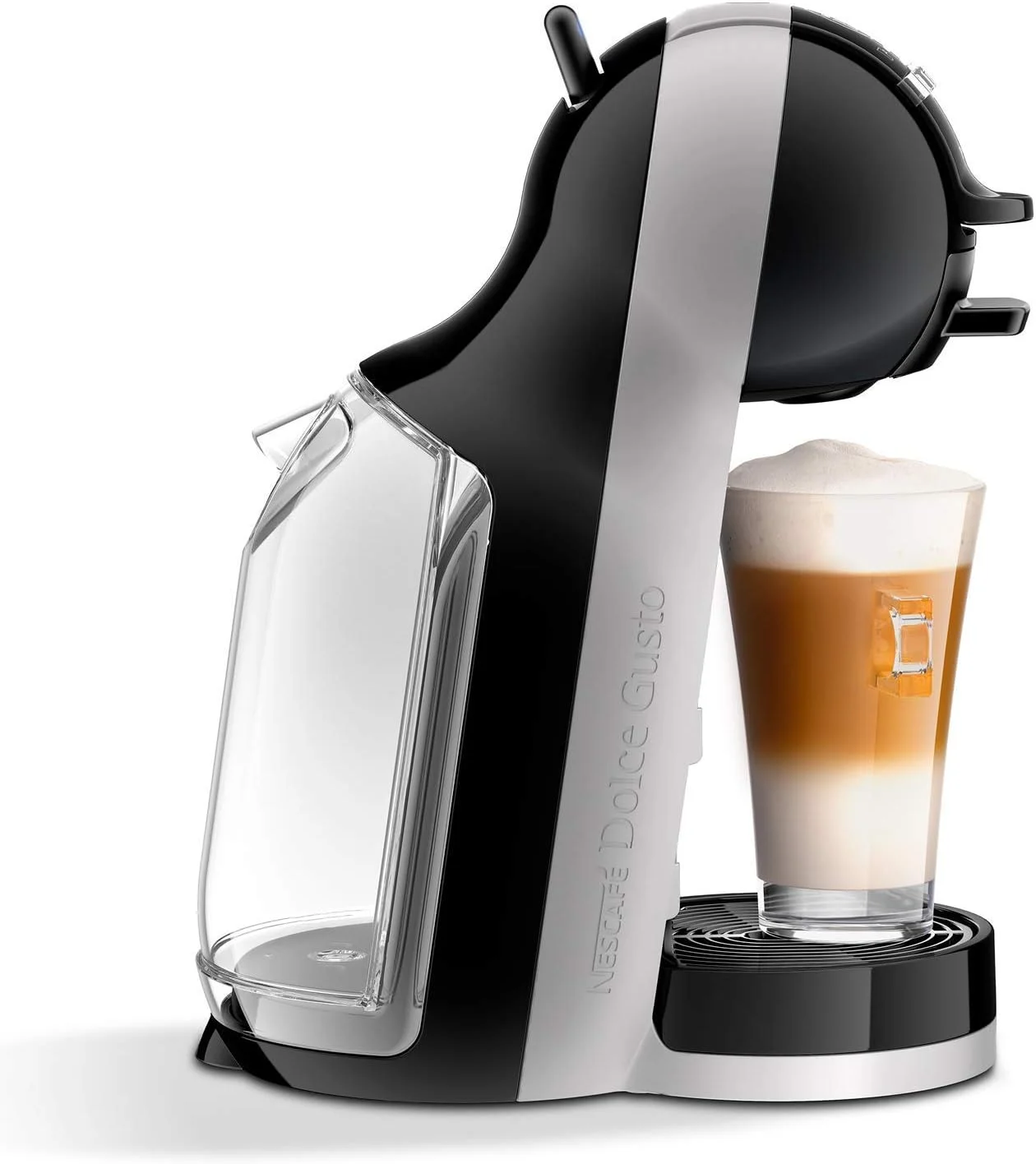 دستگاه قهوه ساز اتوماتیک دلونگی مدل EDG 155. BG Mini Me Dolce Gusto، مشکی/خاکستری "حداقل 1 سال گارانتی سازنده"