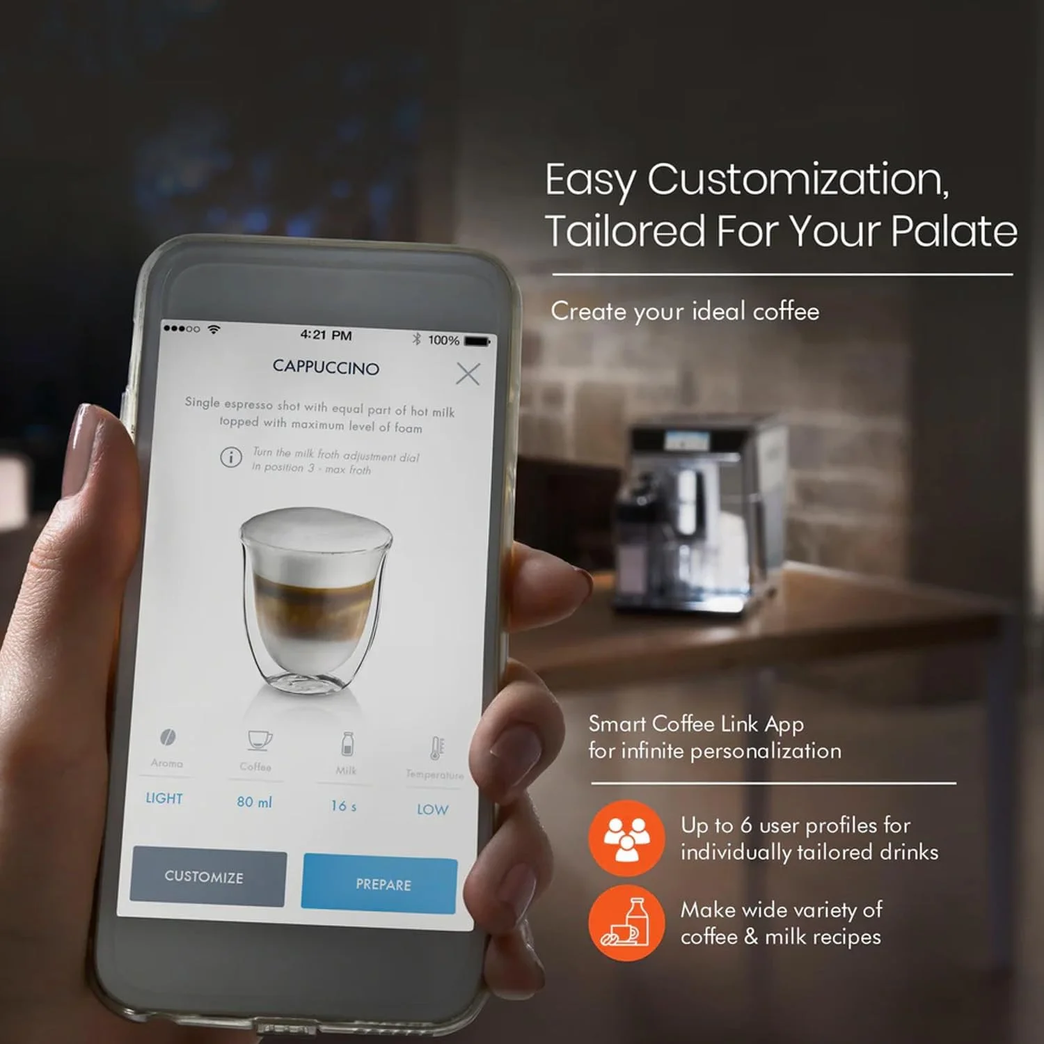 دستگاه قهوه ساز تمام اتوماتیک DE'LONGHI PRIMADONNA Elite، 18+ عملکرد، دستگاه اسپرسو ساز دانه به فنجان برای آمریکانو، کاپوچینو، لاته، ماکیاتو و غیره، کنترل لمسی، آسیاب دقیق، ECAM650.85.MS دستگاه قهوه ساز تمام اتوماتیک DE'LONGHI PRIMADONNA Elite، 18+ عملکرد، دستگاه اسپرسو ساز دانه به فنجان برای آمریکانو، کاپوچینو، لاته، ماکیاتو و غیره، کنترل لمسی، آسیاب دقیق، ECAM650.85.MS