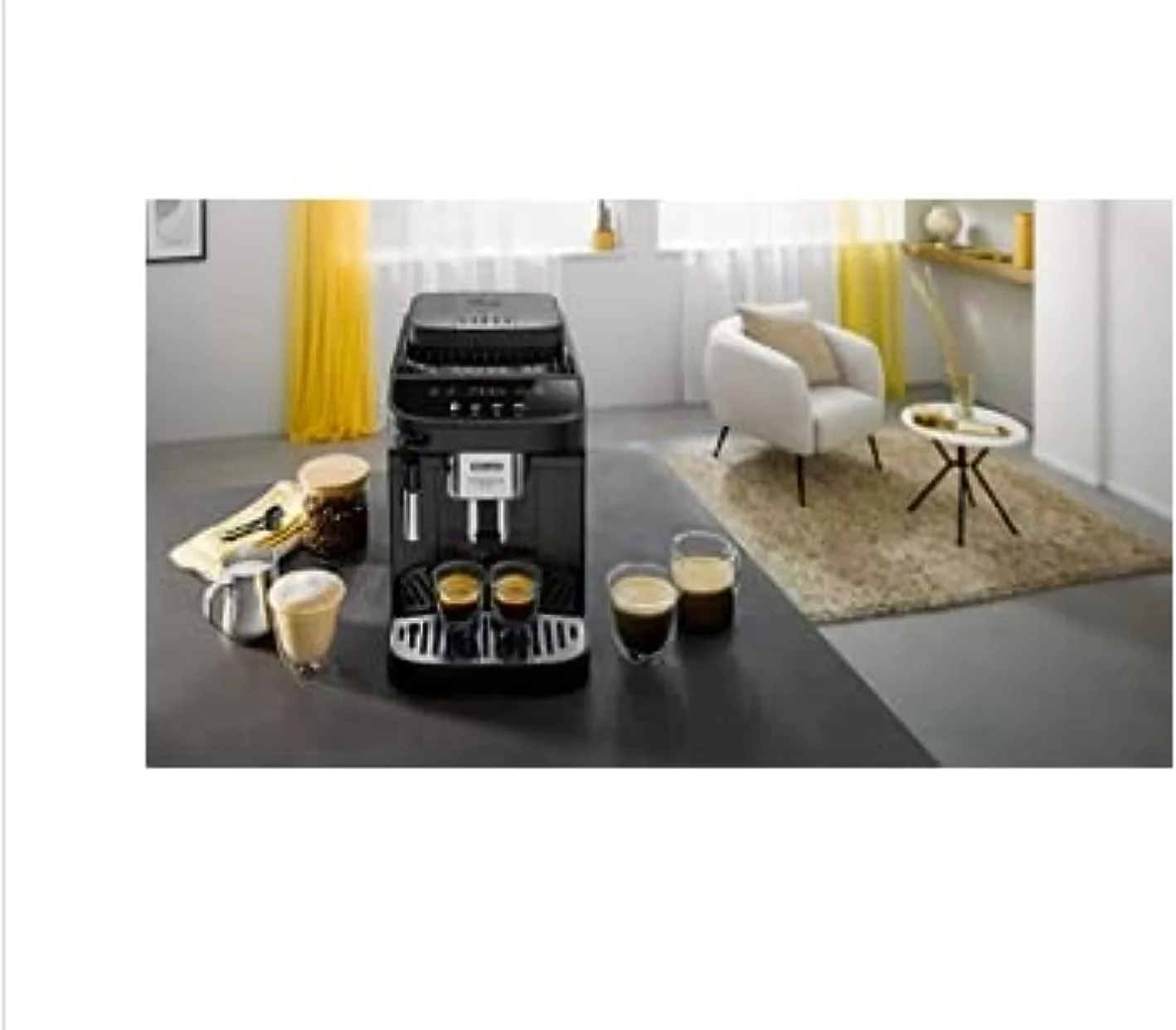 دستگاه قهوه ساز تمام اتوماتیک دانه به فنجان دلونگی مدل Magnifica EVO | دارای فوم ساز شیر سنتی | آسیاب داخلی | ECAM290.21.B | مشکی دستگاه قهوه ساز تمام اتوماتیک دانه به فنجان دلونگی مدل Magnifica EVO | دارای فوم ساز شیر سنتی | آسیاب داخلی | ECAM290.21.B | مشکی