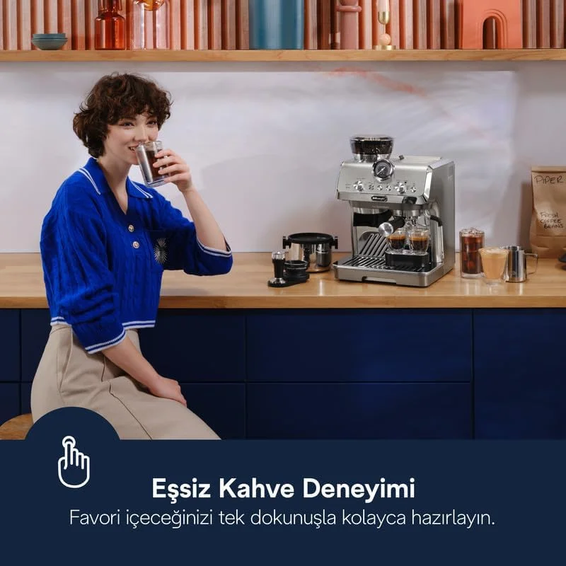 اسپرسوساز دستی De'Longhi EC9255.M با ظرفیت 1.5 لیتر