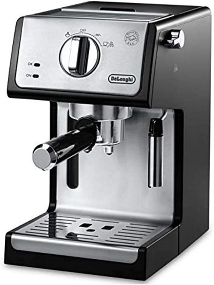 دستگاه اسپرسو و کاپوچینو ساز پمپ بار De'Longhi ECP33.21 با استیمر شیر (مشکی)