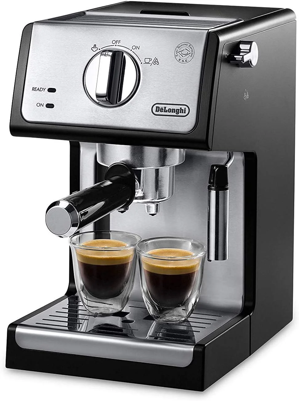 دستگاه اسپرسو و کاپوچینو ساز پمپ بار De'Longhi ECP33.21 با استیمر شیر (مشکی) دستگاه اسپرسو و کاپوچینو ساز پمپ بار De'Longhi ECP33.21 با استیمر شیر (مشکی)