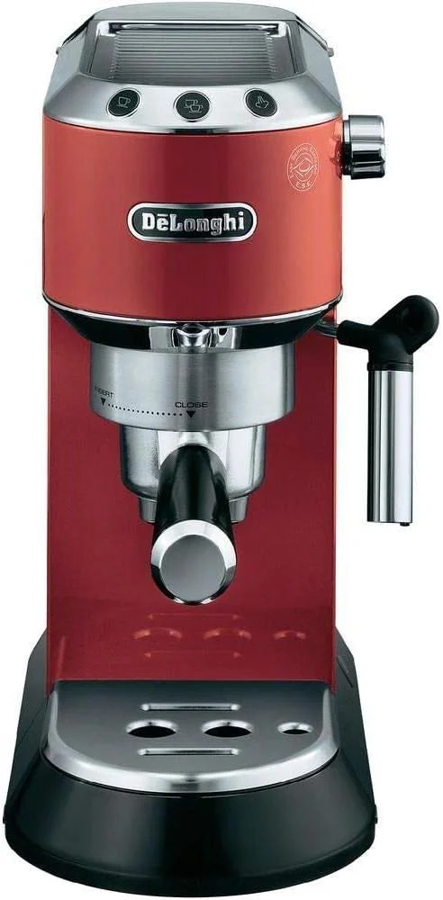 دستگاه اسپرسوساز پودری دلونگی - قرمز، مدل EC685.R + KG79