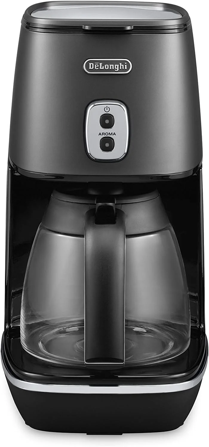 دستگاه قهوه ساز فیلتری دلونگی مدل ICMI211.BK Distinta، 1000 وات دستگاه قهوه ساز فیلتری دلونگی مدل ICMI211.BK Distinta، 1000 وات