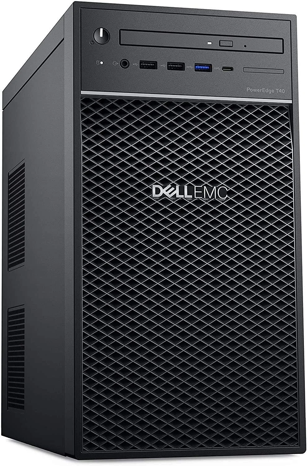 سرور Dell PowerEdge T40، بی تی ایکس اینتل زئون (E-2224G 3.5GHz، 8 گیگابایت 2666MT/s DDR4، 1 ترابایت 7.2K RPM SATA)
