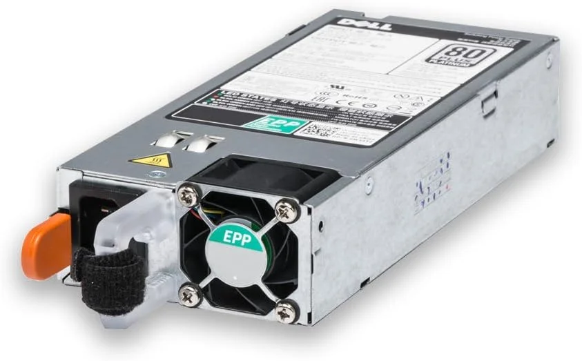 منبع تغذیه سرور Dell PowerEdge R610 مدل 502W Hot Swap Redundant با شماره قطعه J38MN A502P-00