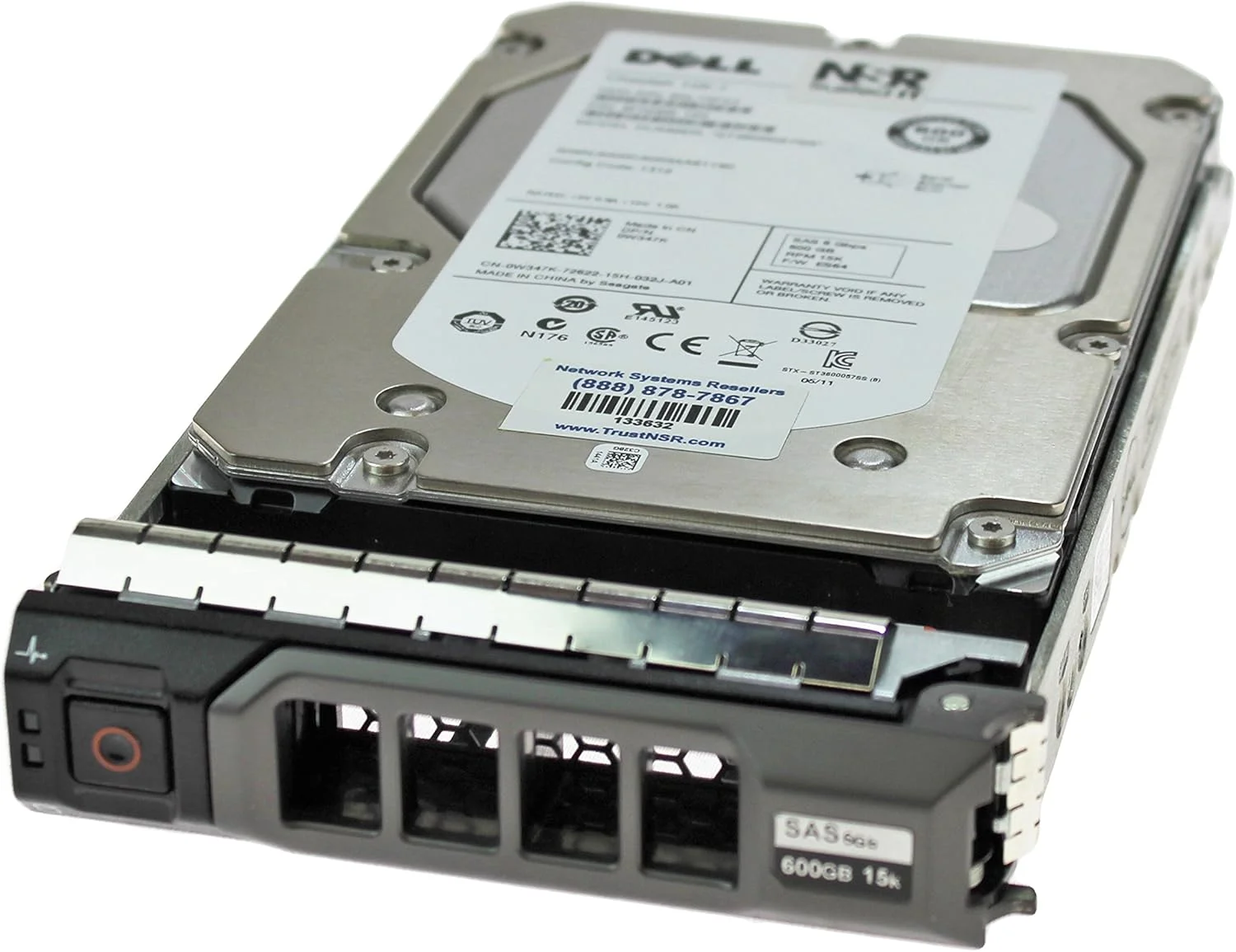 هارد درایو DELL W347K - 600GB 15k 6G SAS (با 12 ماه گارانتی)