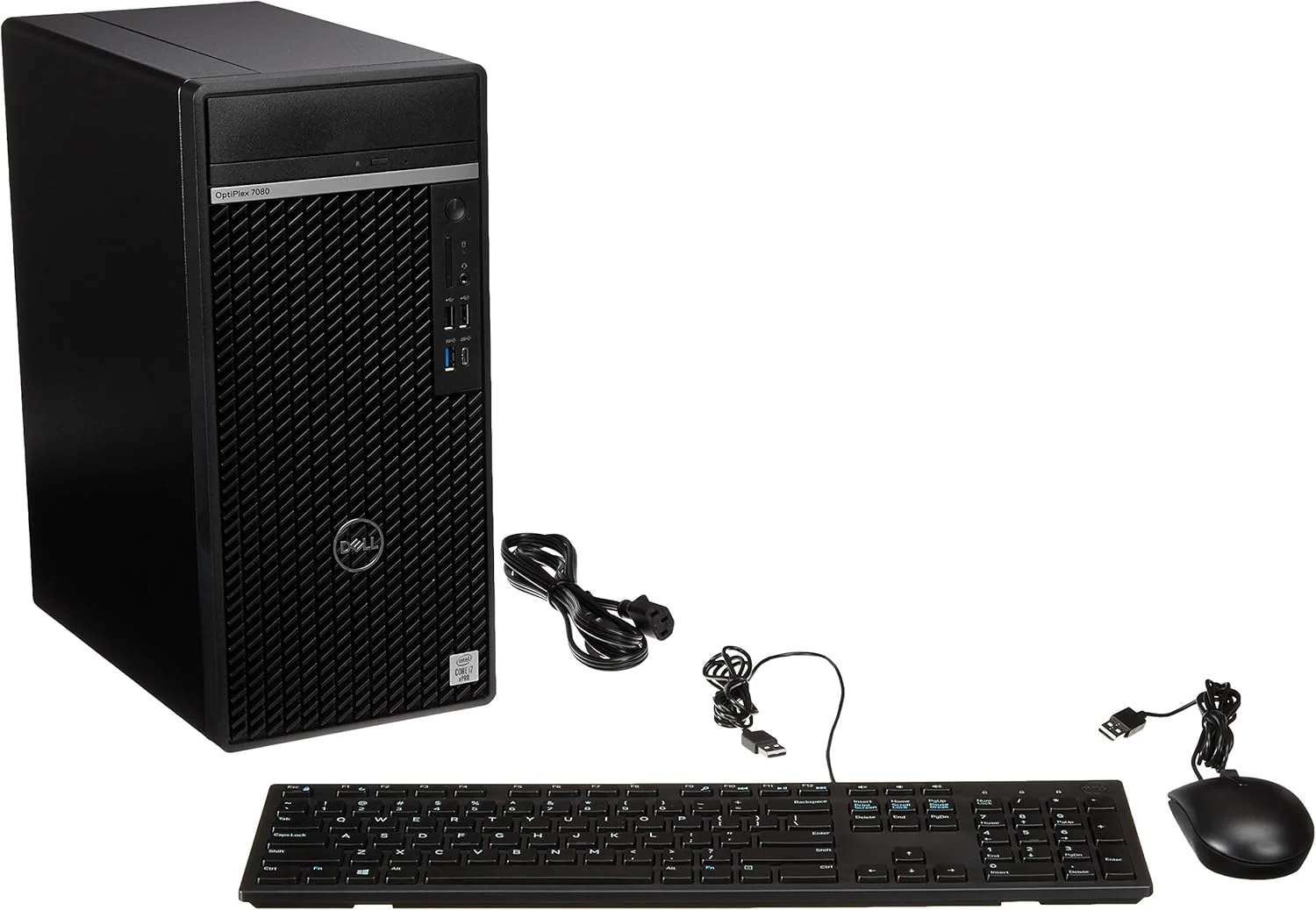 کامپیوتر رومیزی Dell OptiPlex 7000 7080 - پردازنده Intel Core i7 نسل دهم i7-10700 هشت هسته ای (8 هسته) 2.90 گیگاهرتز - 16 گیگابایت رم DDR4 SDRAM - 512 گیگابایت SSD - Tower - ویندوز 10 پرو 64 بیتی - Intel UHD Graphics 630 DDR4