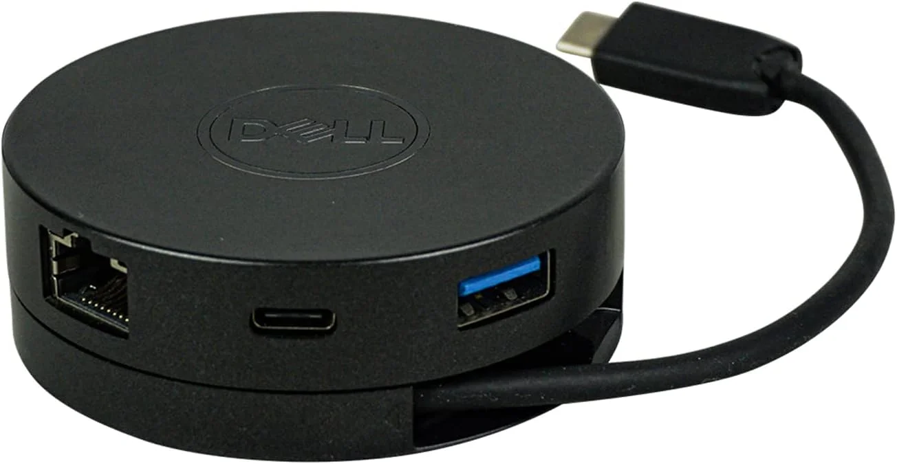 آداپتور موبایل DELL DA300 با سیم USB 3.2 Gen 2 (3.1 Gen 2) TypeC - مشکی آداپتور موبایل DELL DA300 با سیم USB 3.2 Gen 2 (3.1 Gen 2) TypeC - مشکی