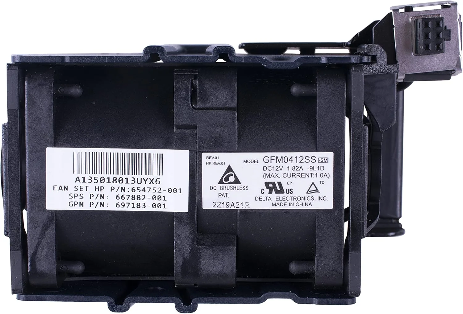 فن سرور BestParts سازگار با HP ProLiant DL360 G8, DL360e, DL360p G8 (654752-001, 667882-001, 697183-001)