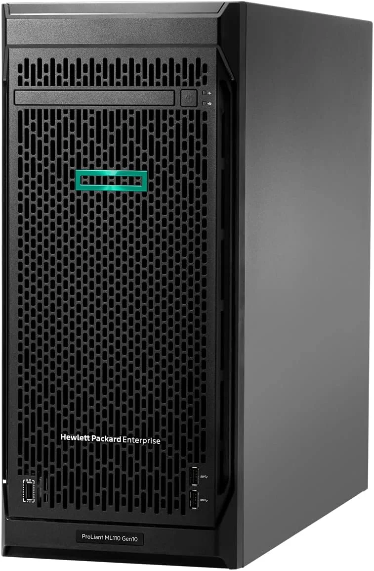 سرور HPE ProLiant ML110 Gen10 Tower (4.5U) Intel Xeon Bronze 3206R 1.9 GHz 16 گیگابایت DDR4-SDRAM 550 وات
