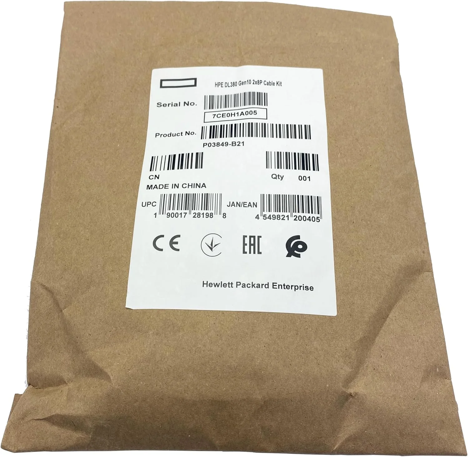 کیت کابل برق 2X 8 پین GPU جدید BestParts سازگار با سرور HPE ProLiant DL380 DL388 Gen10 مدل P03849-B21