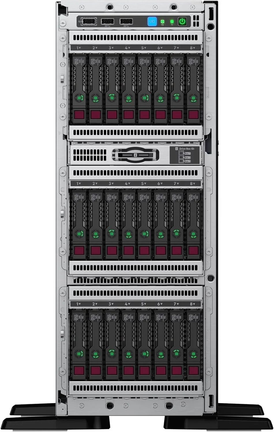 سرور HPE PROLIANT ML350 GEN10 INTEL XEON SILVER 2.4GHZ 16GB DDR4-SDRAM 48TB Tower 4U 800W P21788-421