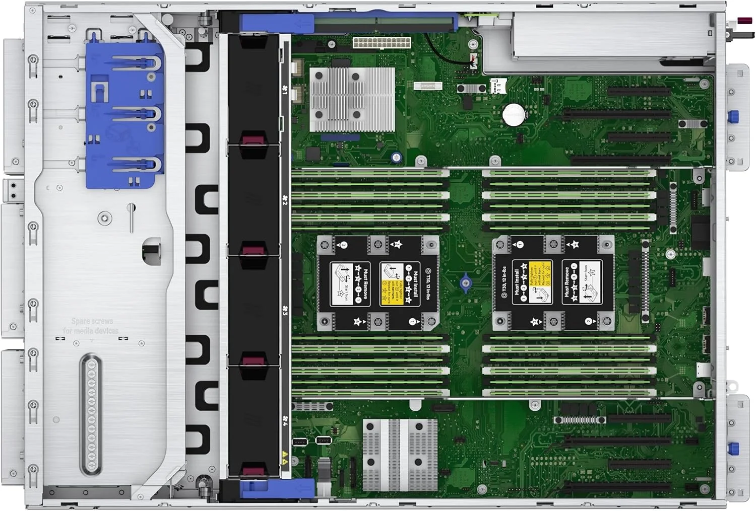 سرور HPE PROLIANT ML350 GEN10 INTEL XEON SILVER 2.4GHZ 16GB DDR4-SDRAM 48TB Tower 4U 800W P21788-421 سرور HPE PROLIANT ML350 GEN10 INTEL XEON SILVER 2.4GHZ 16GB DDR4-SDRAM 48TB Tower 4U 800W P21788-421