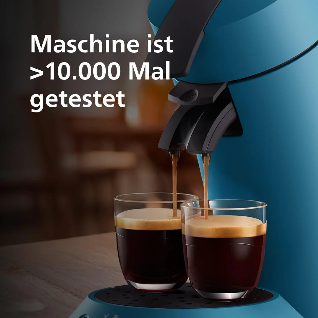 دستگاه قهوه ساز کپسولی فیلیپس Senseo Original Plus، انتخاب میزان غلظت قهوه، فناوری Coffee Boost، پلاستیک بازیافتی، آبی کبوتر (CSA210/00) دستگاه قهوه ساز کپسولی فیلیپس Senseo Original Plus، انتخاب میزان غلظت قهوه، فناوری Coffee Boost، پلاستیک بازیافتی، آبی کبوتر (CSA210/00)