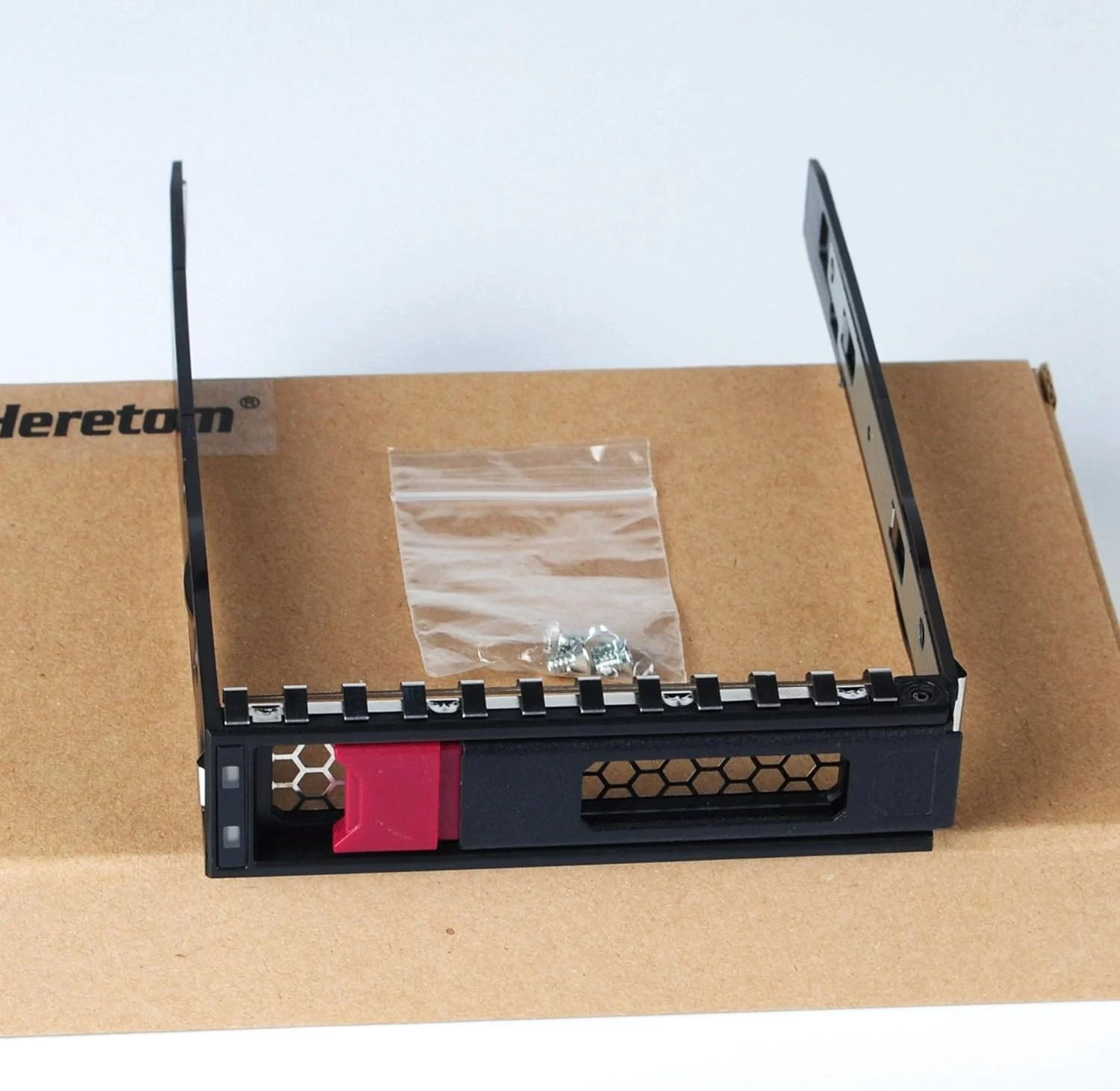 Heretom سینی کشویی هارد درایو 3.5 اینچی LFF SAS/SATA با قابلیت تعویض سریع برای سرورهای HP ProLiant DL160 DL180 G10 Gen10 (مناسب برای درایوهای 2.5 اینچی نیست)