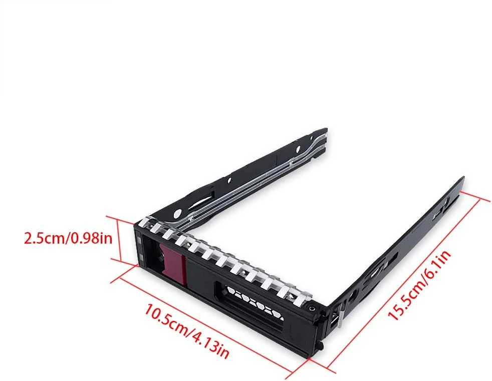 سینی هارد دیسک 3.5 اینچی HY HUYUN LFF SAS SATA با قابلیت تعویض سریع 774026-001 797520-001 797519-001 سازگار با سرورهای HP Apollo 4200 4510 1650 ProLiant ML350 ML110 G9 Gen10 (بسته 2 عددی)