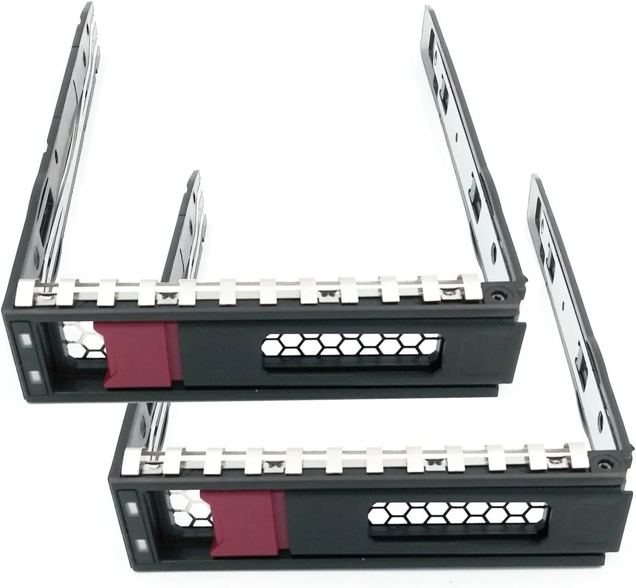 بسته 2 عددی BOWONG سینی کشویی هارد دیسک 3.5 اینچی LFF SAS SATA با قابلیت تعویض سریع برای سرورهای HP ProLiant ML30 DL20 BL460c ML350 ML110 DL325 G10 Gen10