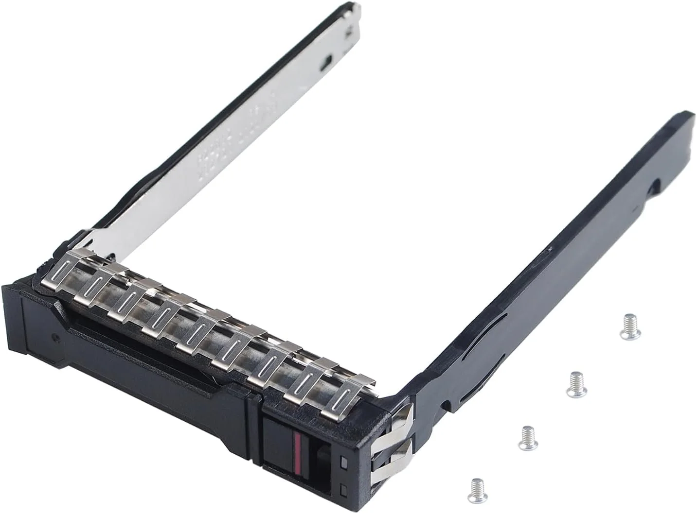 براکت نصب SSD 2.5 اینچی محفظه هارد دیسک P22892 P22892-001 سازگار با سرورهای HP Proliant DL325 DL385 Gen10/G10 Plus v2، نگهدارنده HDD به همراه 4 عدد پیچ نصب
