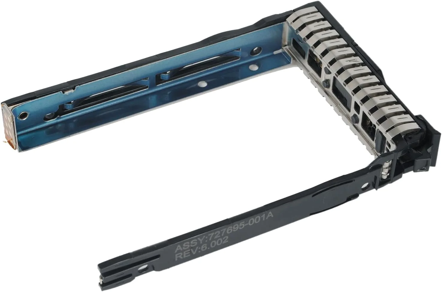 براکت هارد درایو Heretom 2.5 اینچی NVMe SSD Caddy 727695-001 سازگار با سرورهای HP Proliant DL325 DL360 DL380 DL385 DL560 DL580 ML350 Gen10 G10، بسته 2 عددی