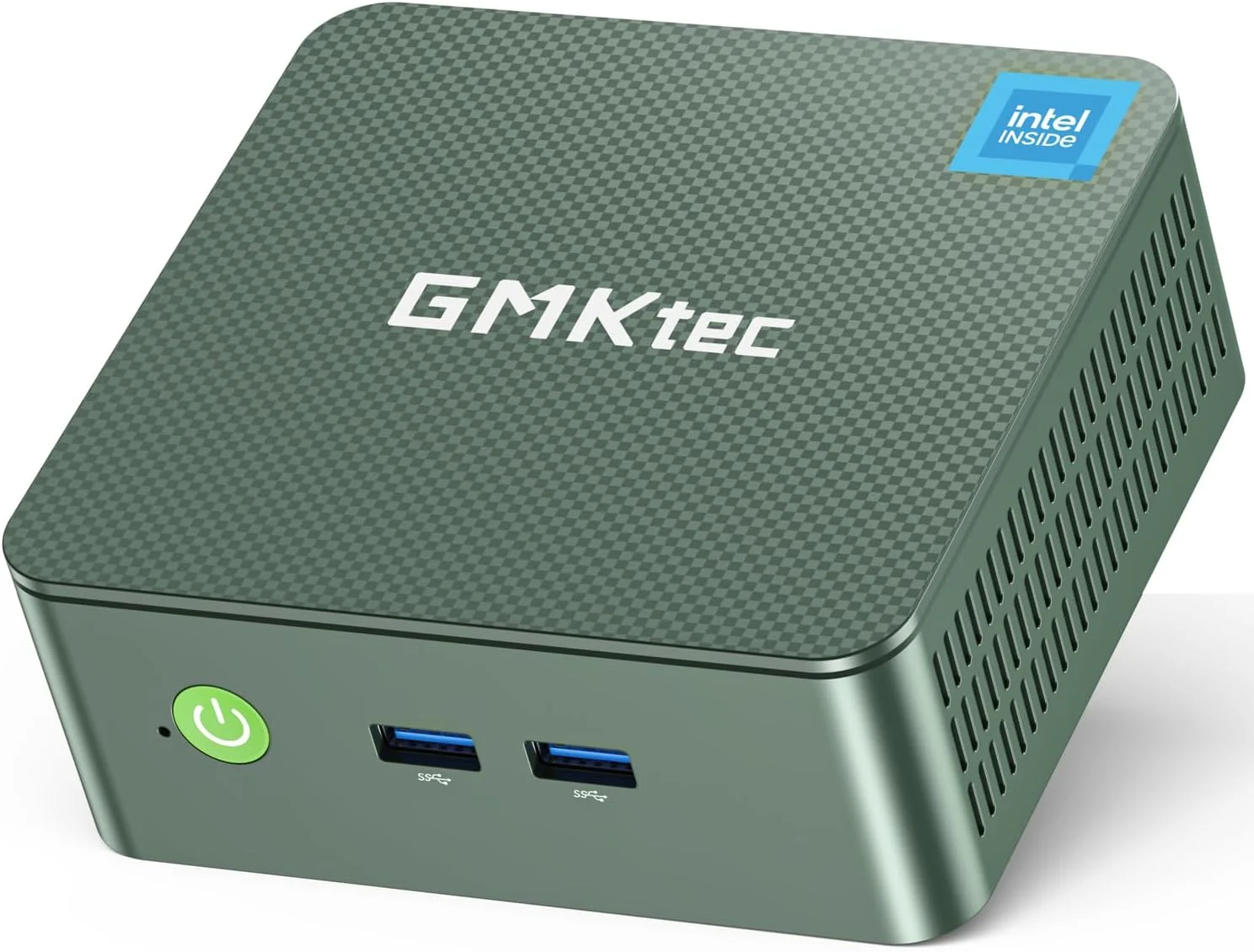 مینی پی سی GMKtec، اینتل Twin Lake N150 (ارتقا یافته N100)، 16 گیگابایت رم DDR4، 512 گیگابایت PCIe M.2 SSD، کامپیوتر رومیزی 4K Dual HDMI/USB3.2/WiFi 6/BT5.2/2.5GbE RJ45 برای دفتر، تجارت