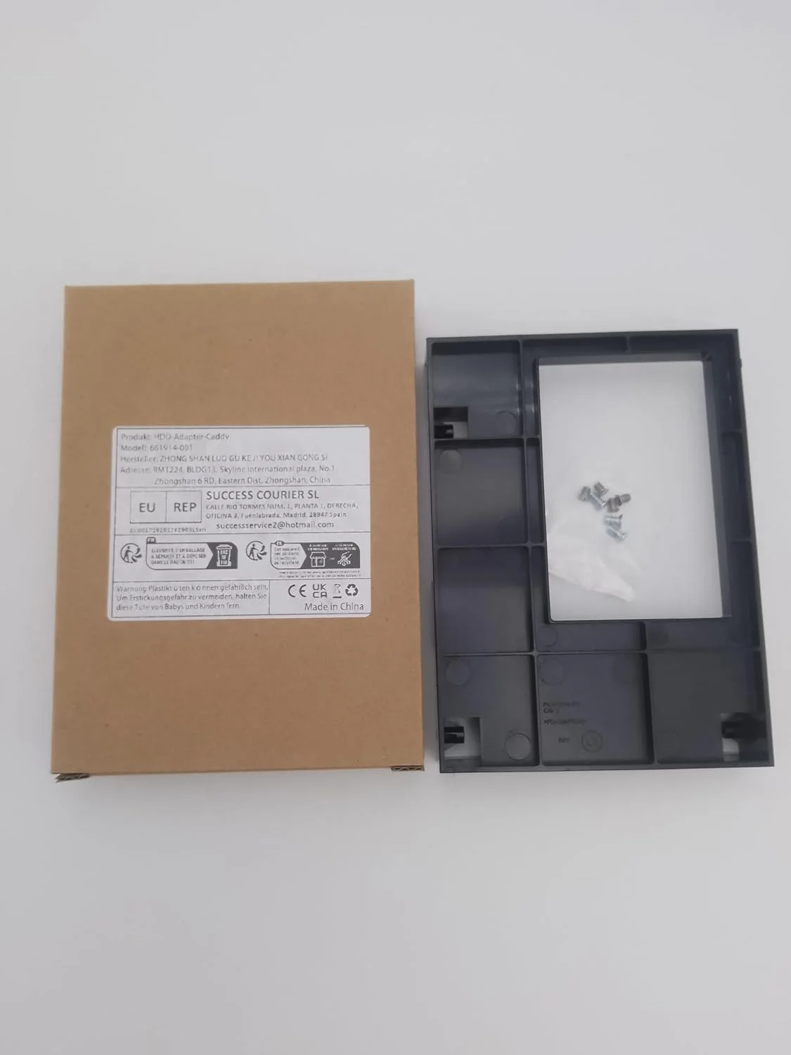 آداپتور RGBS 661914-001 برای سرورهای HP G8/G9 Gen8/Gen9، سینی SAS/SATA 651314-001، تبدیل 2.5 اینچ به 3.5 اینچ SSD