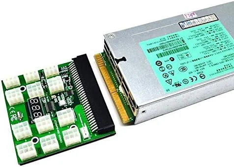 برد تبدیل PCI-E 12V 64Pin به 12x 6Pin برای منبع تغذیه سرور XT-XINTE، مناسب برای ماینینگ GPU با PSU های HP 1200W 750W (فقط برد تبدیل) برد تبدیل PCI-E 12V 64Pin به 12x 6Pin برای منبع تغذیه سرور XT-XINTE، مناسب برای ماینینگ GPU با PSU های HP 1200W 750W (فقط برد تبدیل)