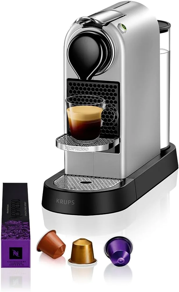 دستگاه قهوه ساز کپسولی نسپرسو کروپس Citiz XN741B40 - نقره ای