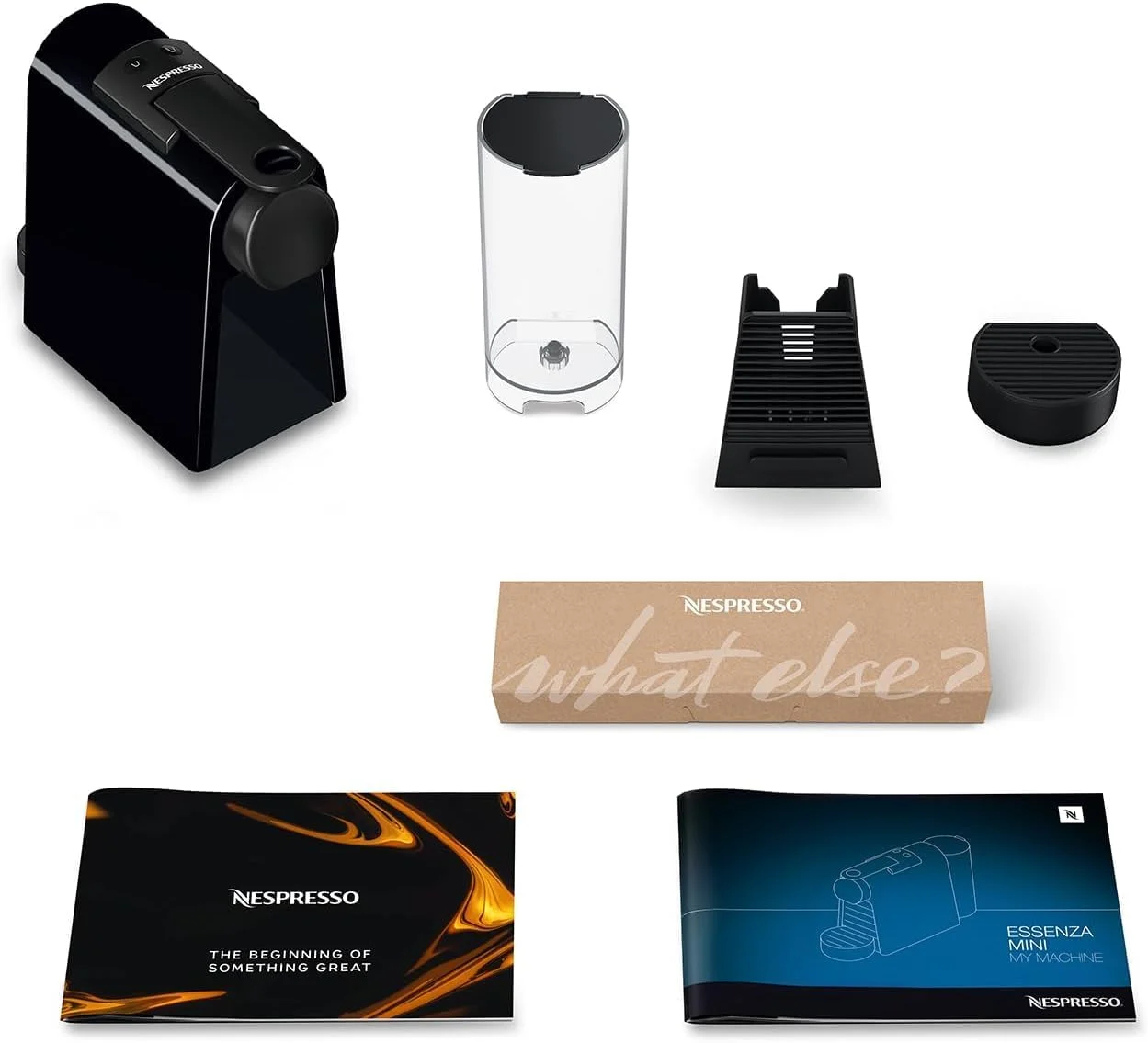 دستگاه قهوه ساز نسپرسو Essenza Mini EN85.B، ساخت De'Longhi، سیستم کپسولی اورجینال، مخزن آب 0.6 لیتری، مشکی دستگاه قهوه ساز نسپرسو Essenza Mini EN85.B، ساخت De'Longhi، سیستم کپسولی اورجینال، مخزن آب 0.6 لیتری، مشکی