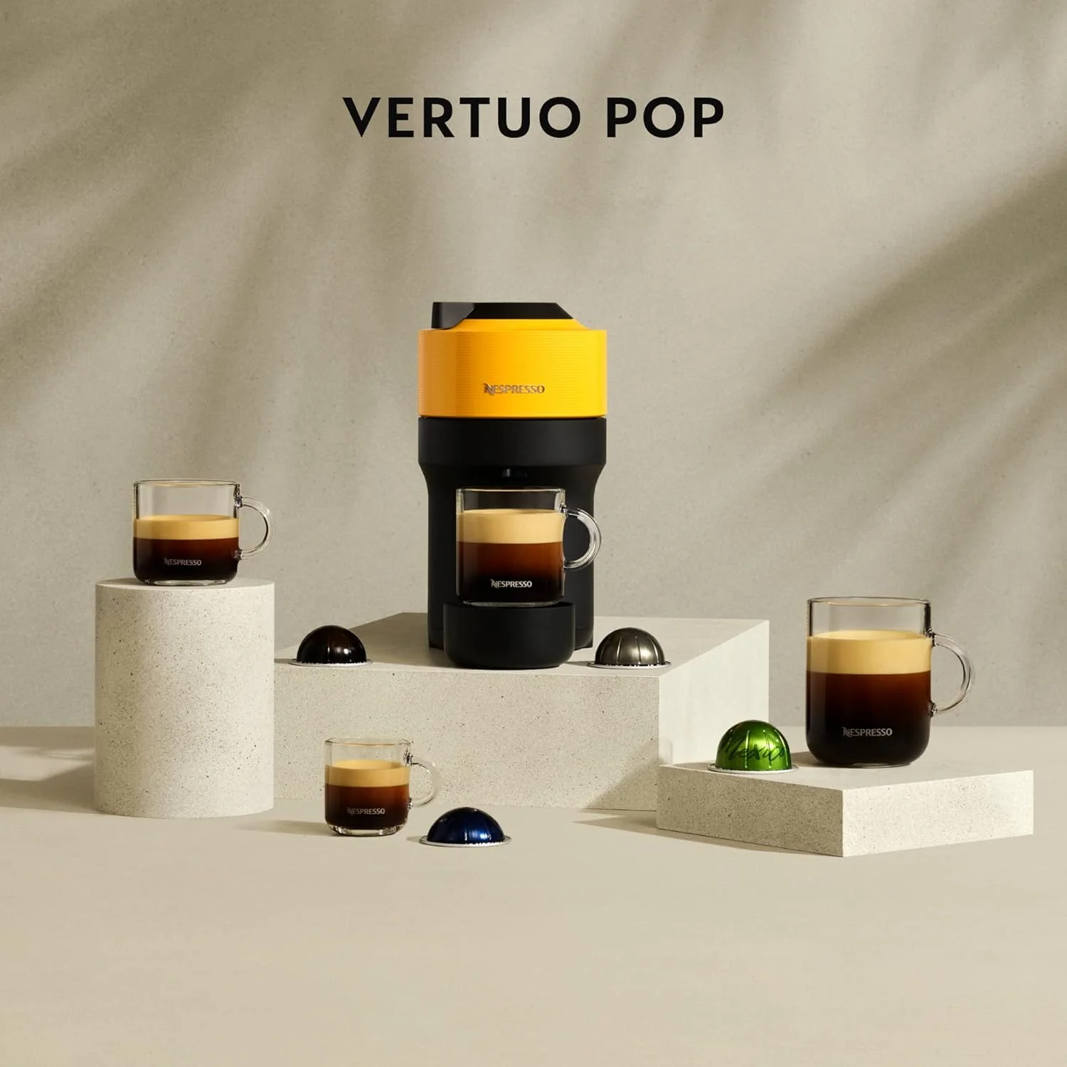 دستگاه قهوه کپسولی نسپرسو De'Longhi ENV90.BAE Vertuo Pop + کف ساز شیر Aeroccino، آماده سازی 4 سایز فنجان، فناوری Centrifusion، شامل بسته خوش آمدگویی، 1260 وات، مشکی شیرین بیان دستگاه قهوه کپسولی نسپرسو De'Longhi ENV90.BAE Vertuo Pop + کف ساز شیر Aeroccino، آماده سازی 4 سایز فنجان، فناوری Centrifusion، شامل بسته خوش آمدگویی، 1260 وات، مشکی شیرین بیان