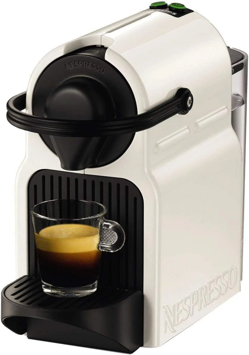 دستگاه قهوه ساز نسپرسو Inissia مدل C40BU-WH + نسپرسو Aeroccino 3594، سفید