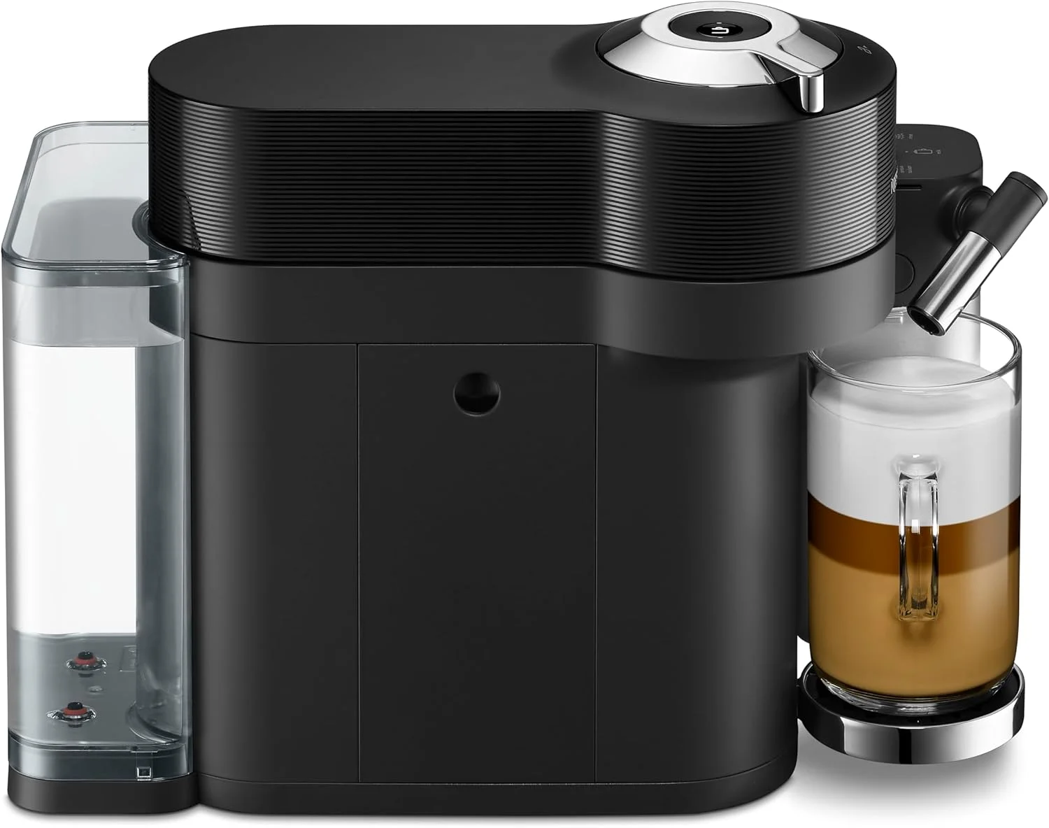 دستگاه قهوه ساز کپسولی دلونگی نسپرسو Vertuo Lattissima ENV300.B با سیستم کف شیر اتوماتیک، 5 سایز فنجان، 3 دستور تهیه شیر، استفاده آسان، مشکی مات دستگاه قهوه ساز کپسولی دلونگی نسپرسو Vertuo Lattissima ENV300.B با سیستم کف شیر اتوماتیک، 5 سایز فنجان، 3 دستور تهیه شیر، استفاده آسان، مشکی مات