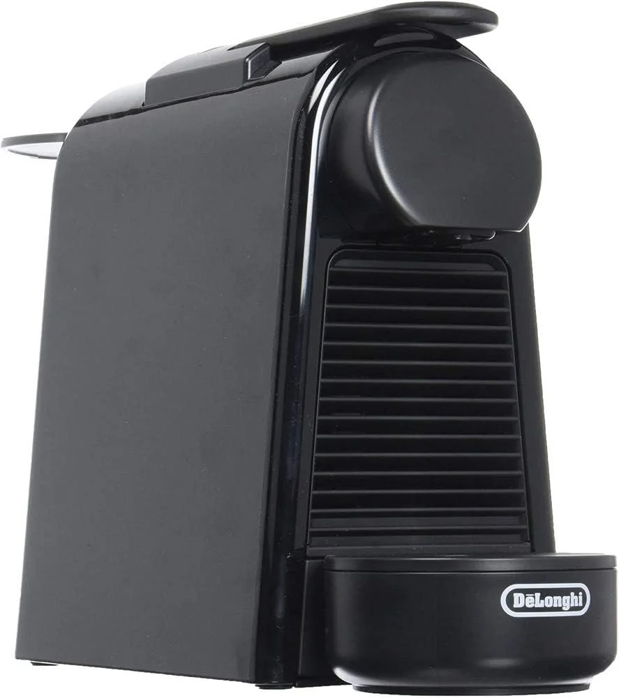 دستگاه قهوه کپسولی نسپرسو Essenza Mini EN 85.BAE دلونگی به همراه شیرجوش Aeroccino، فشار پمپ 19 بار، صرفه جویی در فضا، 0.6 لیتر، مشکی
