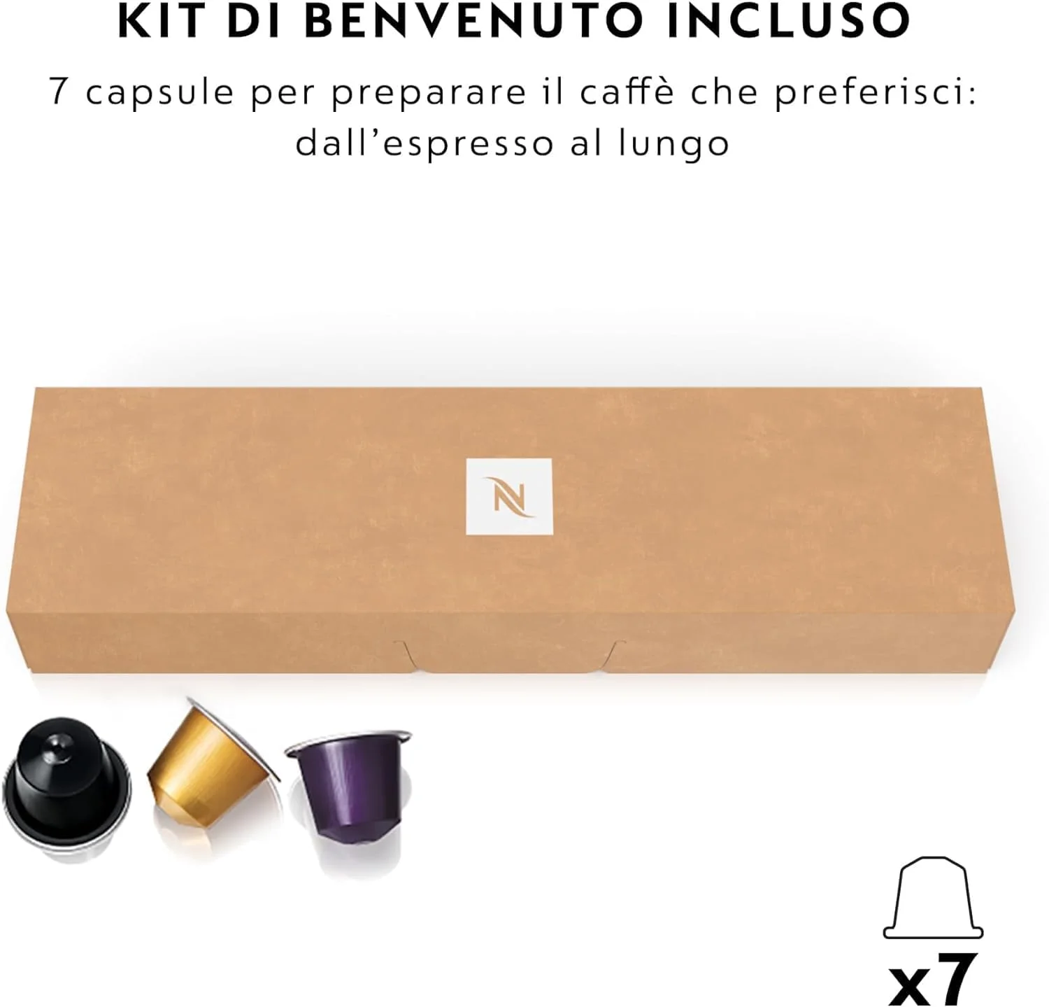 دستگاه قهوه ساز نسپرسو Essenza Mini EN85.B، ساخت De'Longhi، سیستم کپسول اورجینال، مخزن آب 0.6 لیتری، مشکی به همراه 20 کپسول اورجینال Firenze Arpeggio دستگاه قهوه ساز نسپرسو Essenza Mini EN85.B، ساخت De'Longhi، سیستم کپسول اورجینال، مخزن آب 0.6 لیتری، مشکی به همراه 20 کپسول اورجینال Firenze Arpeggio