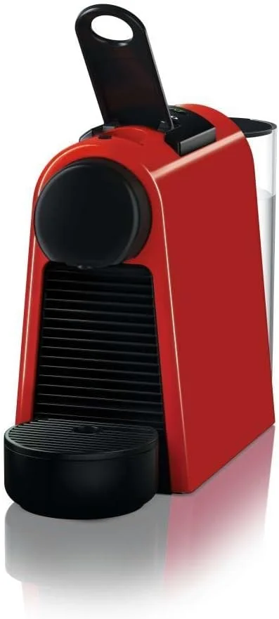 دستگاه قهوه ساز نسپرسو مدل D35 Essenza Mini قرمز + بسته Aeroccino 3، قرمز