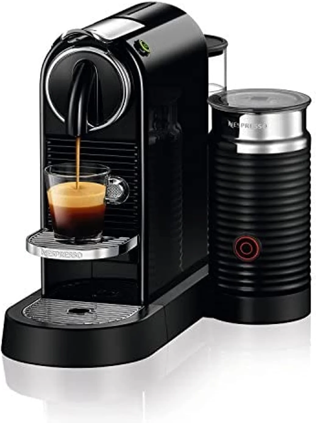 دستگاه قهوه ساز نسپرسو Citiz به همراه Aeroccino مشکی، ساخت DeLonghi