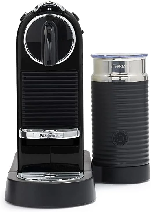 دستگاه قهوه ساز نسپرسو Citiz به همراه Aeroccino مشکی، ساخت DeLonghi دستگاه قهوه ساز نسپرسو Citiz به همراه Aeroccino مشکی، ساخت DeLonghi