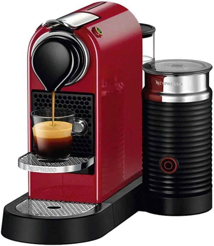 دستگاه قهوه ساز نسپرسو Citiz به همراه Aeroccino مشکی، ساخت DeLonghi دستگاه قهوه ساز نسپرسو Citiz به همراه Aeroccino مشکی، ساخت DeLonghi