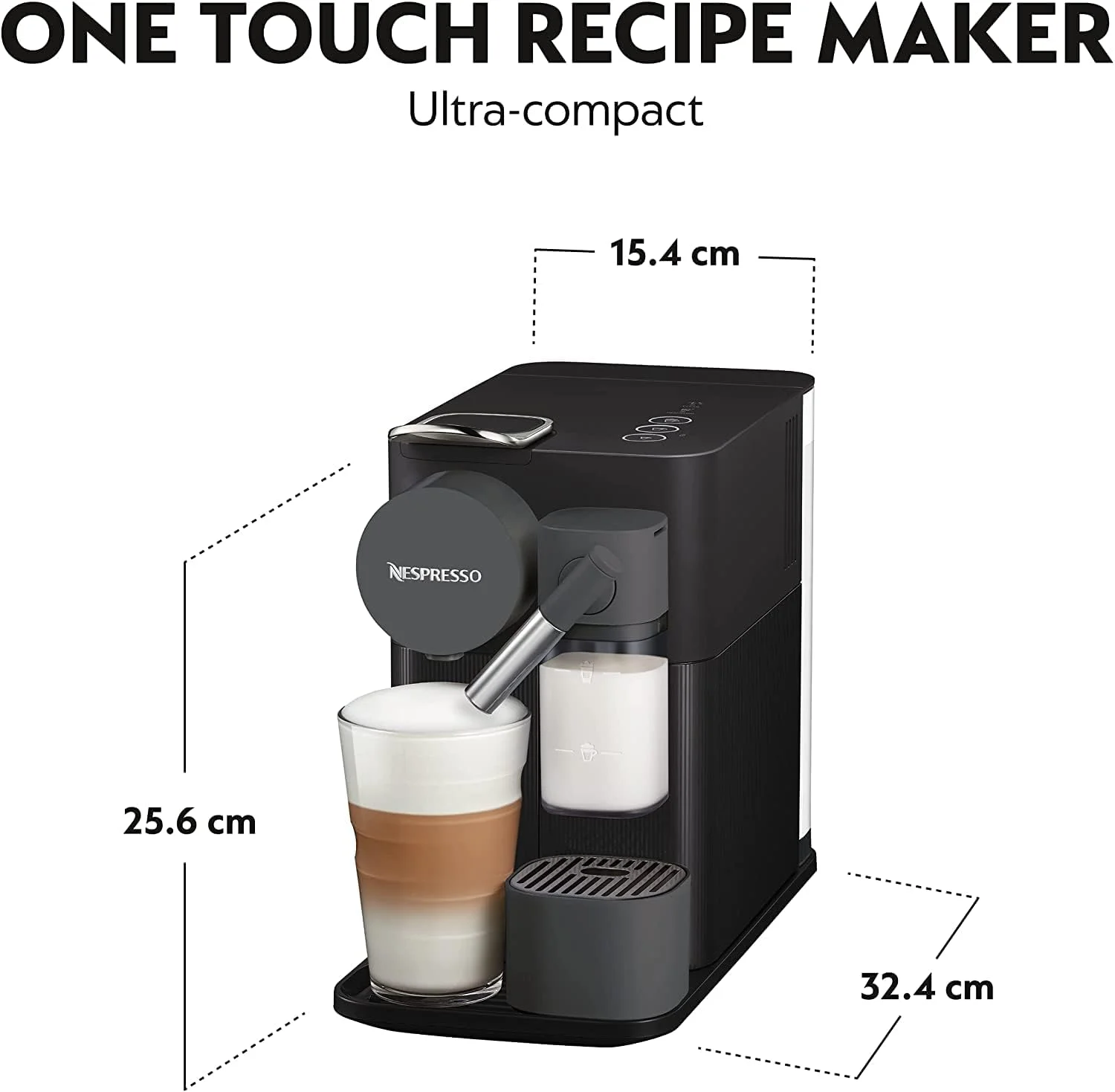 دستگاه قهوه ساز نسپرسو De Longhi EN 500.BW Lattissima One دستگاه قهوه ساز نسپرسو De Longhi EN 500.BW Lattissima One