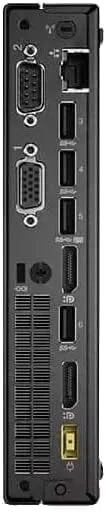 کامپیوتر کوچک تجاری بازسازی شده Lenovo ThinkCenter M910Q | پردازنده intel core i5-7500T | رم 8 گیگابایت | حافظه SSD 256 گیگابایت | کارت گرافیک intel® HD Graphics 630 | گیرنده وای فای خارجی | ویندوز 10 پرو | بازسازی شده