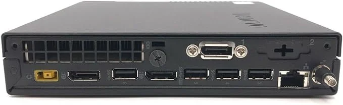 کامپیوتر کوچک تجاری بازسازی شده Lenovo ThinkCenter M910Q | پردازنده intel core i5-7500T | رم 8 گیگابایت | حافظه SSD 256 گیگابایت | کارت گرافیک intel® HD Graphics 630 | گیرنده وای فای خارجی | ویندوز 10 پرو | بازسازی شده