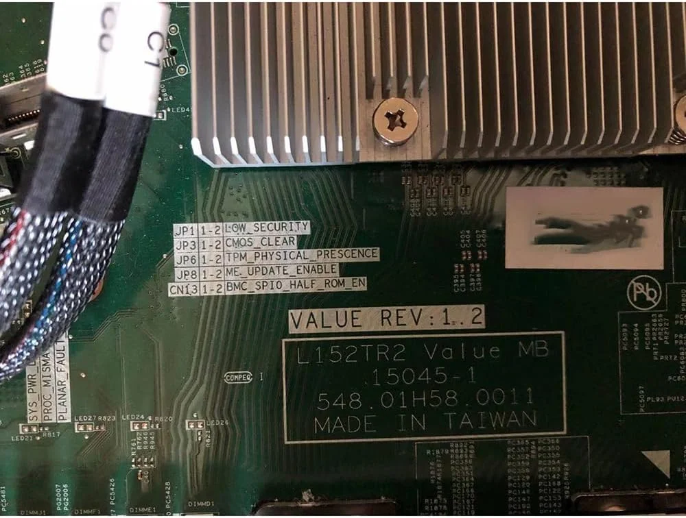 مادربرد سرور اصلی برای LENOVOs برای Thinksystem SR550 01GV277 SB27A01983 مادربرد سرور اصلی برای LENOVOs برای Thinksystem SR550 01GV277 SB27A01983