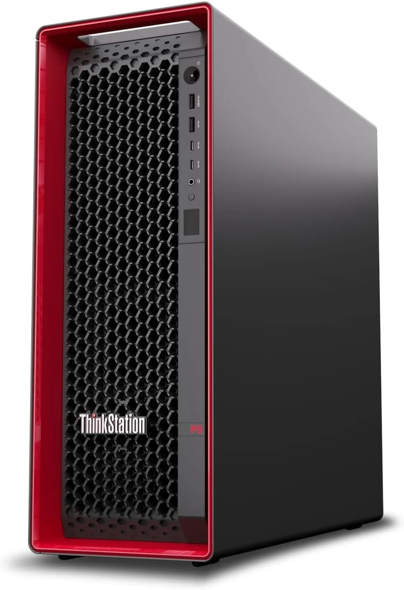 Lenovo ThinkStation P5 30GA - Tower - 1 x Xeon W5-2545/3.5 GHz - vPro Enterprise - RAM 128 GB - SSD 1 TB - RTX 4500 Ada - 1GbE - Win 11 Pro for Workstations - مشکی Lenovo ThinkStation P5 30GA - Tower - 1 x Xeon W5-2545/3.5 GHz - vPro Enterprise - RAM 128 GB - SSD 1 TB - RTX 4500 Ada - 1GbE - Win 11 Pro for Workstations - مشکی