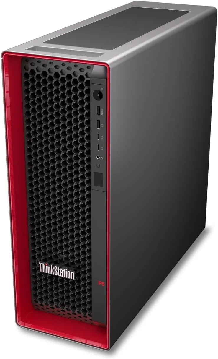 Lenovo ThinkStation P5 30GA - Tower - 1 x Xeon W5-2545/3.5 GHz - vPro Enterprise - RAM 128 GB - SSD 1 TB - RTX 4500 Ada - 1GbE - Win 11 Pro for Workstations - مشکی Lenovo ThinkStation P5 30GA - Tower - 1 x Xeon W5-2545/3.5 GHz - vPro Enterprise - RAM 128 GB - SSD 1 TB - RTX 4500 Ada - 1GbE - Win 11 Pro for Workstations - مشکی