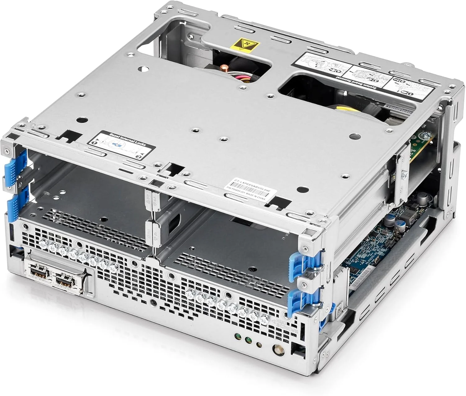 سرور ایستاده اچ پی ای ProLiant MicroServer Gen10 Plus v2 با یک پردازنده Intel Xeon E2314، تک پردازنده 4 هسته ای، 16 گیگابایت رم، VROC، چهار محفظه درایو LFF بدون اتصال گرم، منبع تغذیه خارجی 180 واتی (HPE Smart Choice P69101-005)