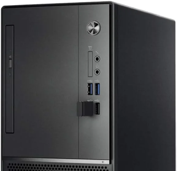 کامپیوتر رومیزی لنوو V520-15IKL Tower، پردازنده Intel Core i3-7100، رم 4 گیگابایت، هارد دیسک 1.0 ترابایت، گرافیک Intel HD Graphics 630، DOS | 10NK001LAX