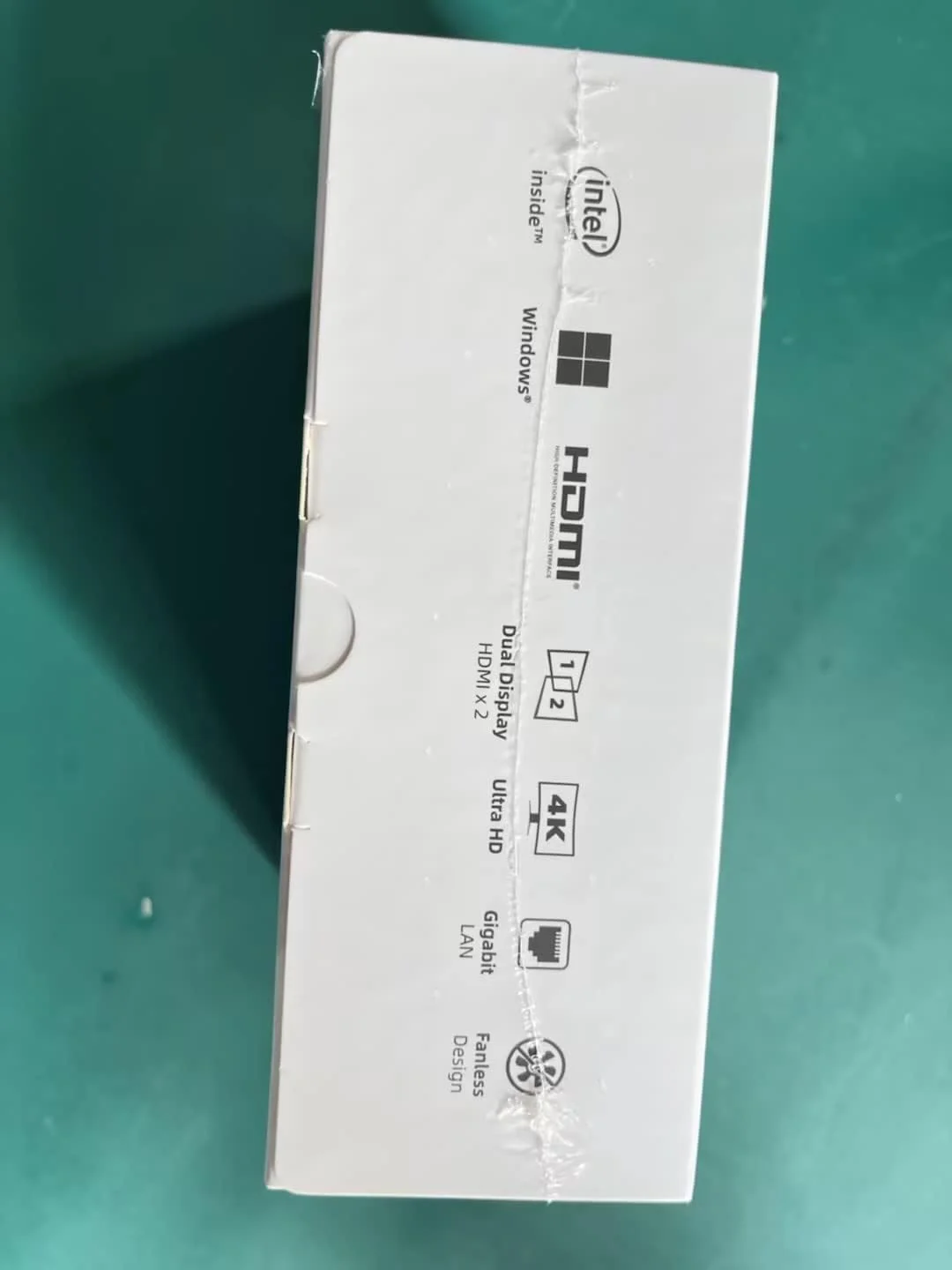 مینی کامپیوتر بدون فن فوق العاده بی صدا MeLE Quieter4C N150 - حافظه 16 گیگابایتی، SSD 512 گیگابایتی - کامپیوتر جمع و جور با USB-C کاربردی و HDMI دوگانه