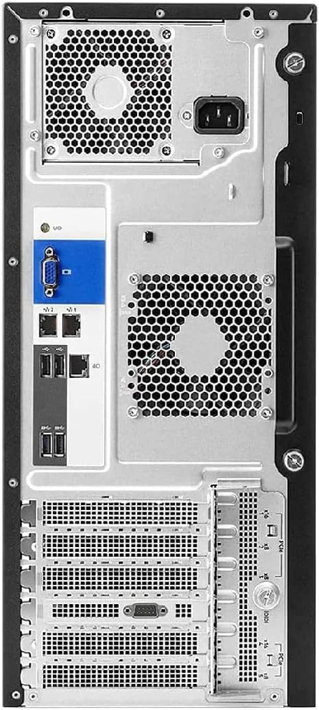 سرور ایستاده اچ پی ای HPE ProLiant ML30 Gen10 Plus، پردازنده Xeon E-2314 چهار هسته ای 2.8 گیگاهرتز، 64 گیگابایت حافظه DDR4، 4 ترابایت حافظه SSD، RAID، iLO، Server 2022 Essentials