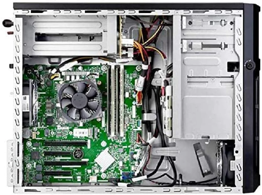 سرور ایستاده اچ پی ای HPE ProLiant ML30 Gen10 Plus، پردازنده Xeon E-2314 چهار هسته ای 2.8 گیگاهرتز، 64 گیگابایت حافظه DDR4، 4 ترابایت حافظه SSD، RAID، iLO، Server 2022 Essentials