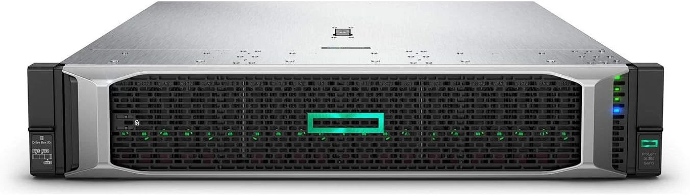 سرور رکمونت 2U اچ پی ای HPE ProLiant DL380 G10 - پردازنده 1x Intel Xeon Silver 4210R 2.40 GHz - رم 32 گیگابایت - کنترلر Serial ATA/600, 12Gb/s SAS